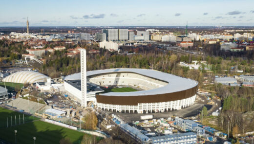 Stadion Olimpijski w Helsinkach | fot. Sweco Finland