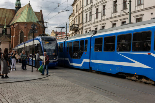 Linie tramwajowe w Krakowie
