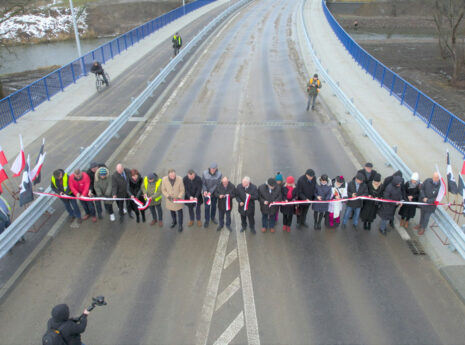 Otwarcie drogi w Bartoszycach