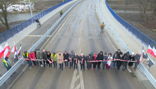 Otwarcie drogi w Bartoszycach