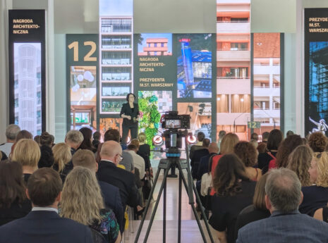 Gala 12. edycji Nagrody Architektonicznej Prezydenta m.st. Warszawy.